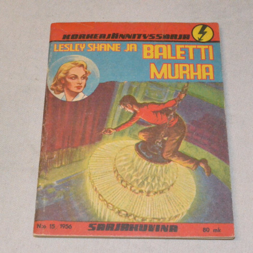 Korkeajännityssarja 15 - 1956 Lesley Shane ja balettimurha